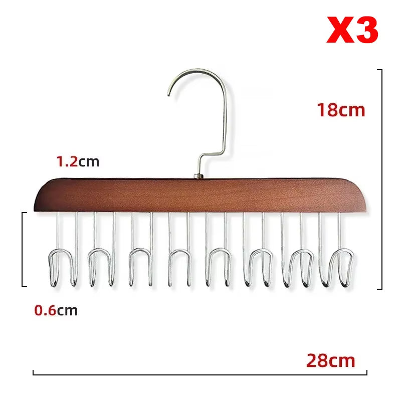 1Pc/3Pcs Multi-Functional Women Storage Bra Hanger Sturdy Durable Home Wardrobe Organizer for Men Tie Belt Women Bra Sling