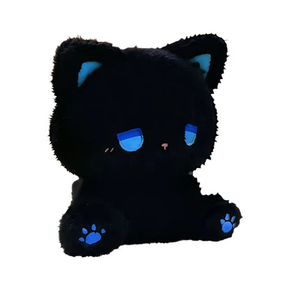 Orangide Black Cat Plush Toys, Kawaii Valentines Plushies for Girls Kids Boys, Cute Plush Toy Soft Valentine'S Day Gift for Her, Girlfriend, Wife, Kids