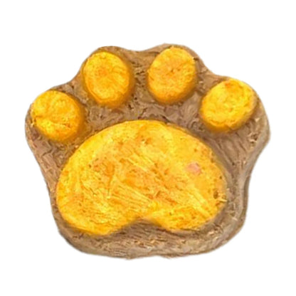 Cat Snacks Paw Shape Dried Indoor Kitten Snacks Teeth Cleaning Supplement Pet Chews for Large Small Feline Rewarding Care Daily