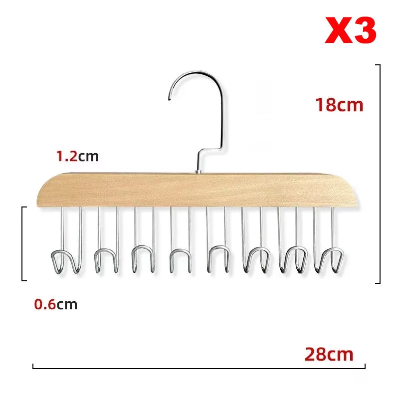 1Pc/3Pcs Multi-Functional Women Storage Bra Hanger Sturdy Durable Home Wardrobe Organizer for Men Tie Belt Women Bra Sling